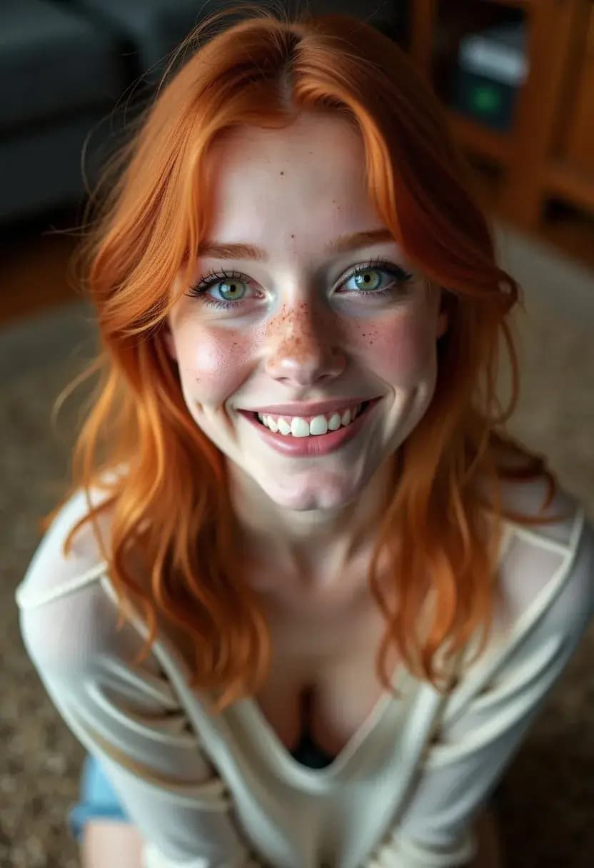 AI generated redhead porn - adult content from PrimalSex AI